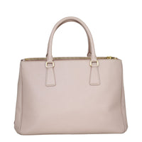 Prada Saffiano Lux Galleria Double Zip Tote Medium Back
