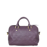 Louis Vuitton Speedy 25 Bandouliere Monogram Empreinte  Front