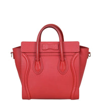 Celine Nano Luggage Tote Back