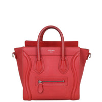 Celine Nano Luggage Tote Front