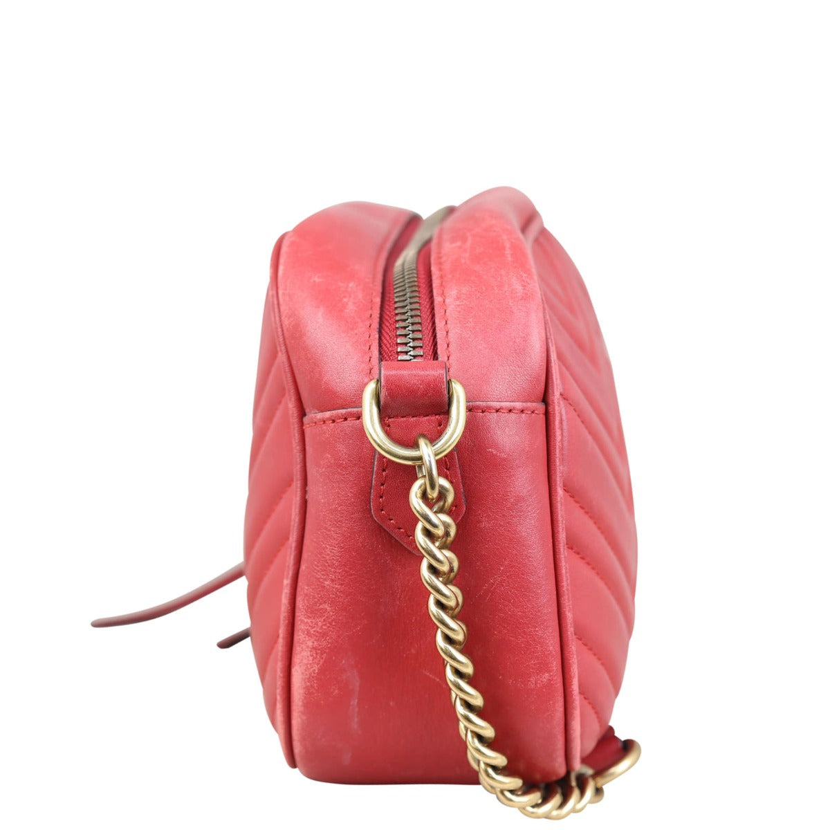Gucci GG Marmont Small Camera Bag Side