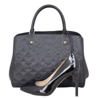 Louis Vuitton Montaigne MM Monogram Empreinte Shoe