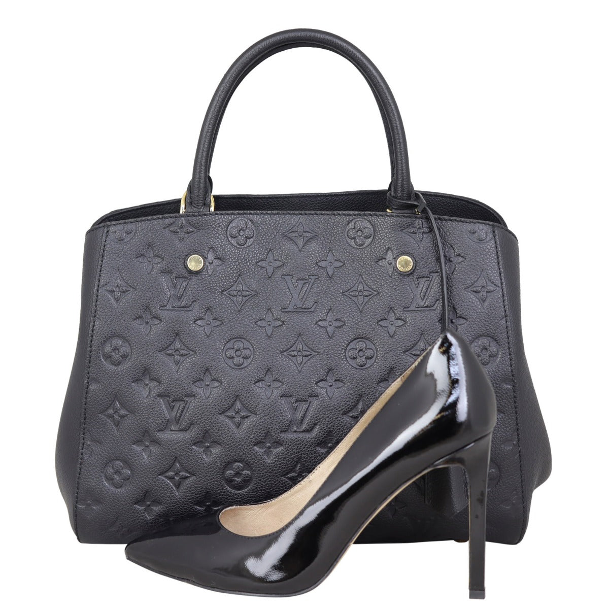 Louis Vuitton Montaigne MM Monogram Empreinte Shoe