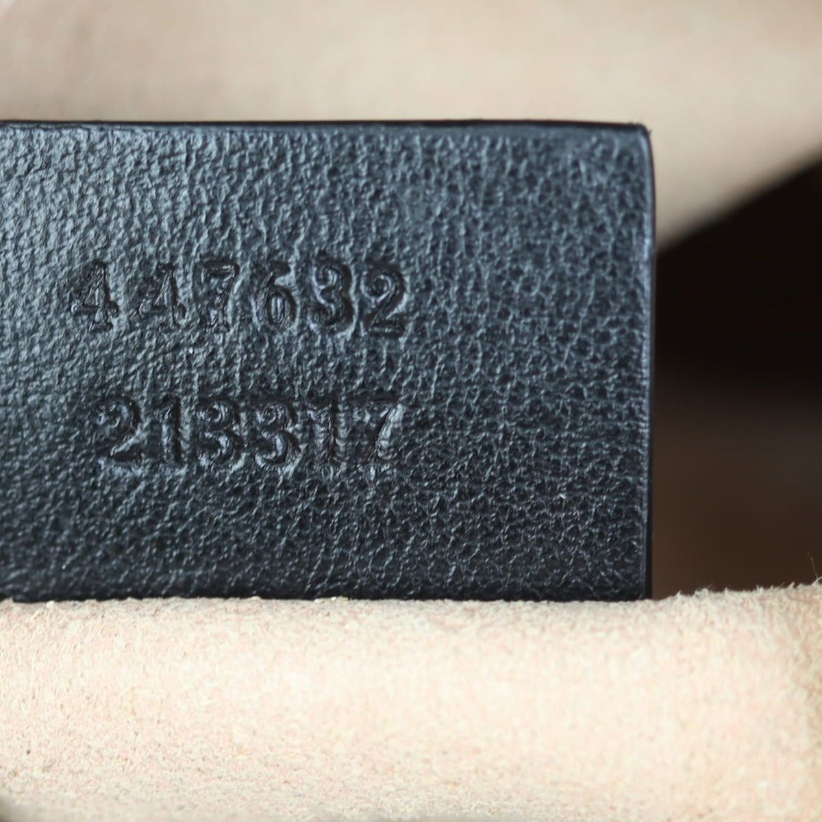 Gucci GG Marmont Small Camera Bag Date code
