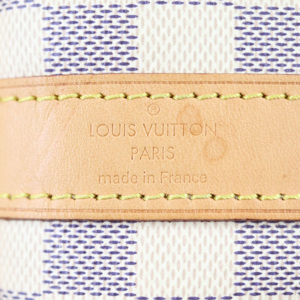 Louis Vuitton Keepall 55 Bandouliere Damier Azur Stamp
