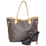 Louis Vuitton Neverfull MM Monogram Shoe
