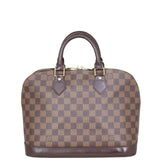 Louis Vuitton Alma PM Damier Ebene Back
