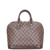 Louis Vuitton Alma PM Damier Ebene Back
