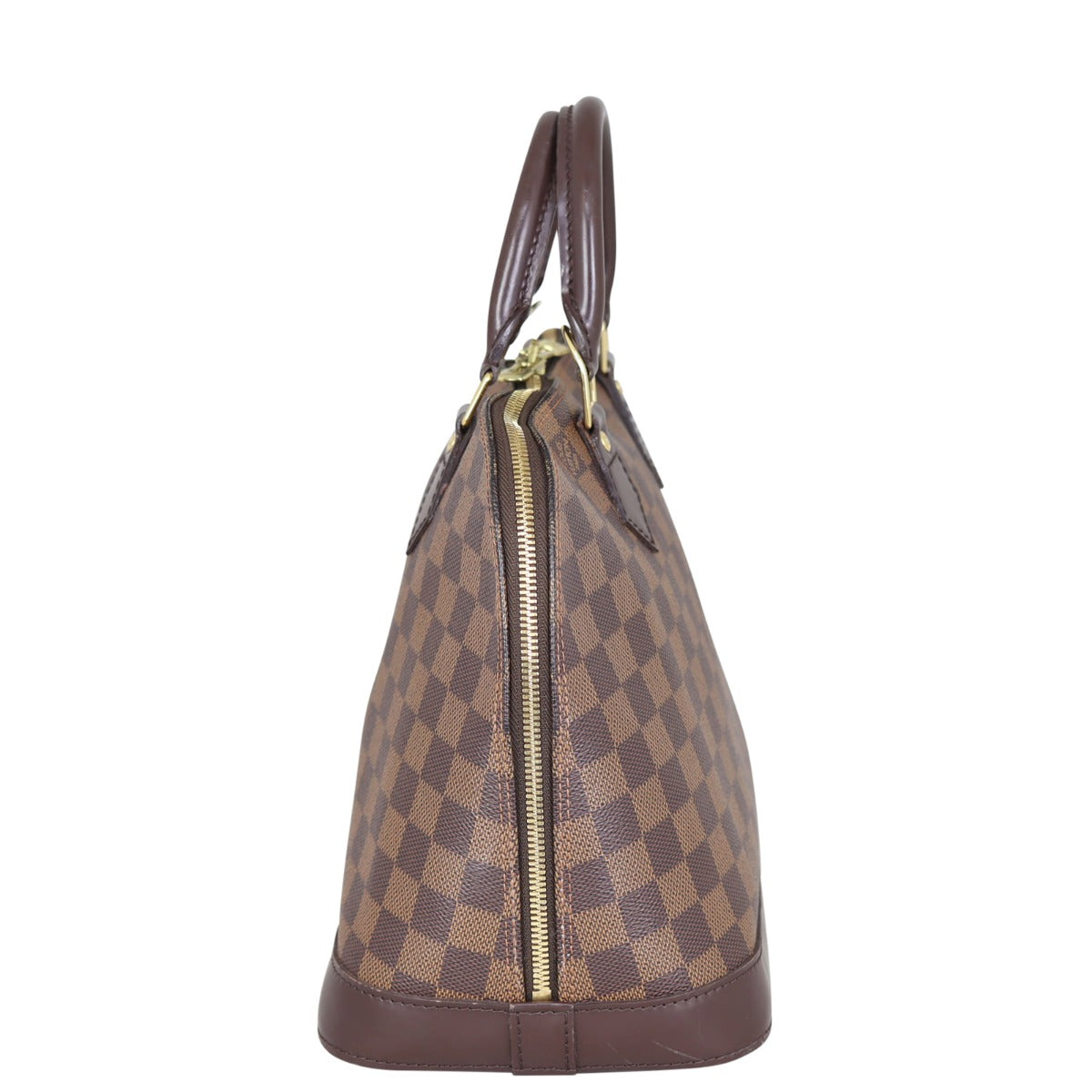 Louis Vuitton Alma PM Damier Ebene Side
