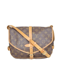 Louis Vuitton Saumur 30 Monogram Front
