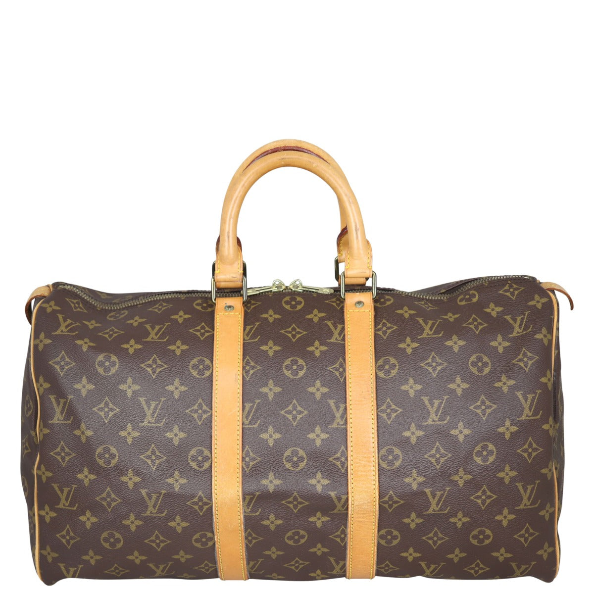 Louis Vuitton Keepall 45 Monogram Front
