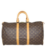 Louis Vuitton Keepall 45 Monogram Front
