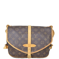 Louis Vuitton Saumur 30 Monogram Front
