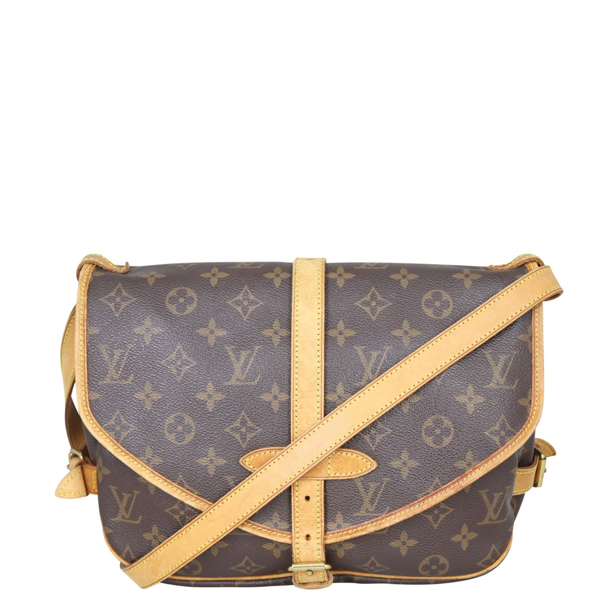 Louis Vuitton Saumur 30 Monogram Front
