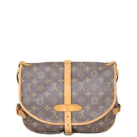 Louis Vuitton Saumur 30 Monogram Back
