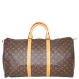 Louis Vuitton Keepall 50 Monogram Front
