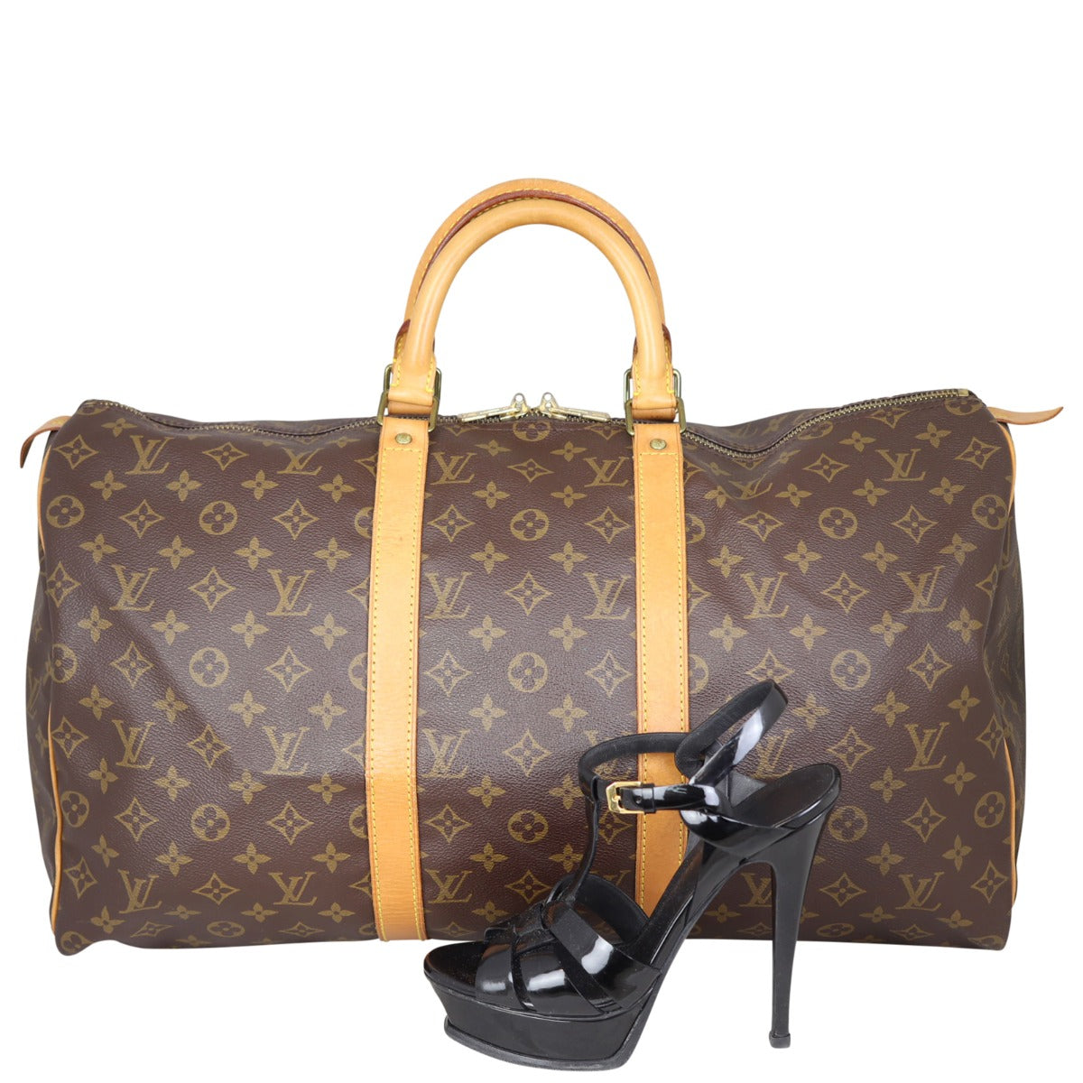 Louis Vuitton Keepall 50 Monogram Shoe
