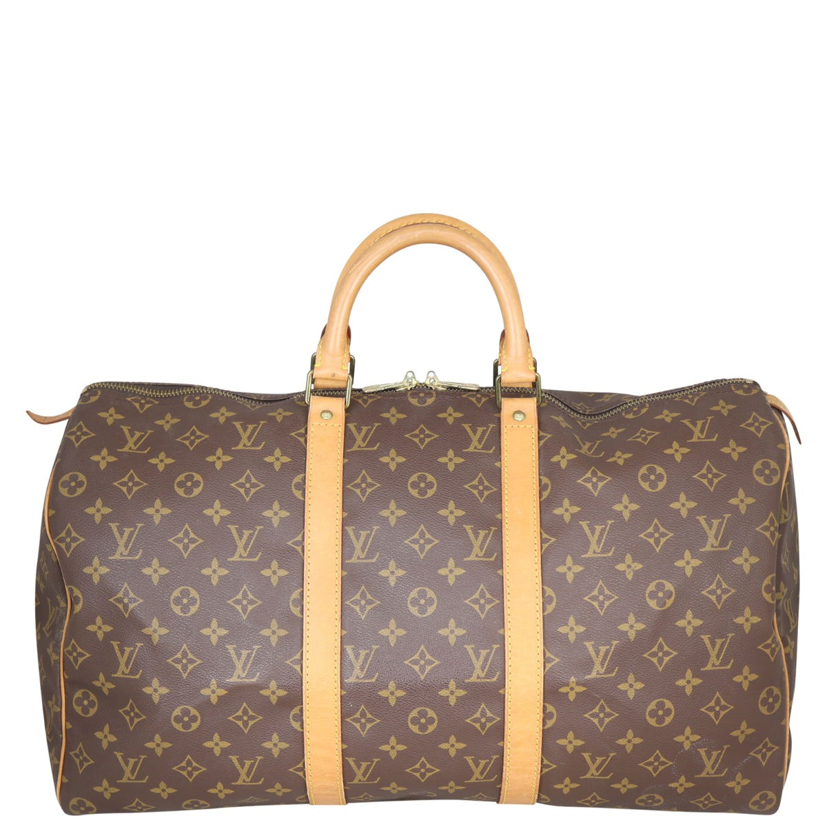 Louis Vuitton Keepall 50 Monogram Front
