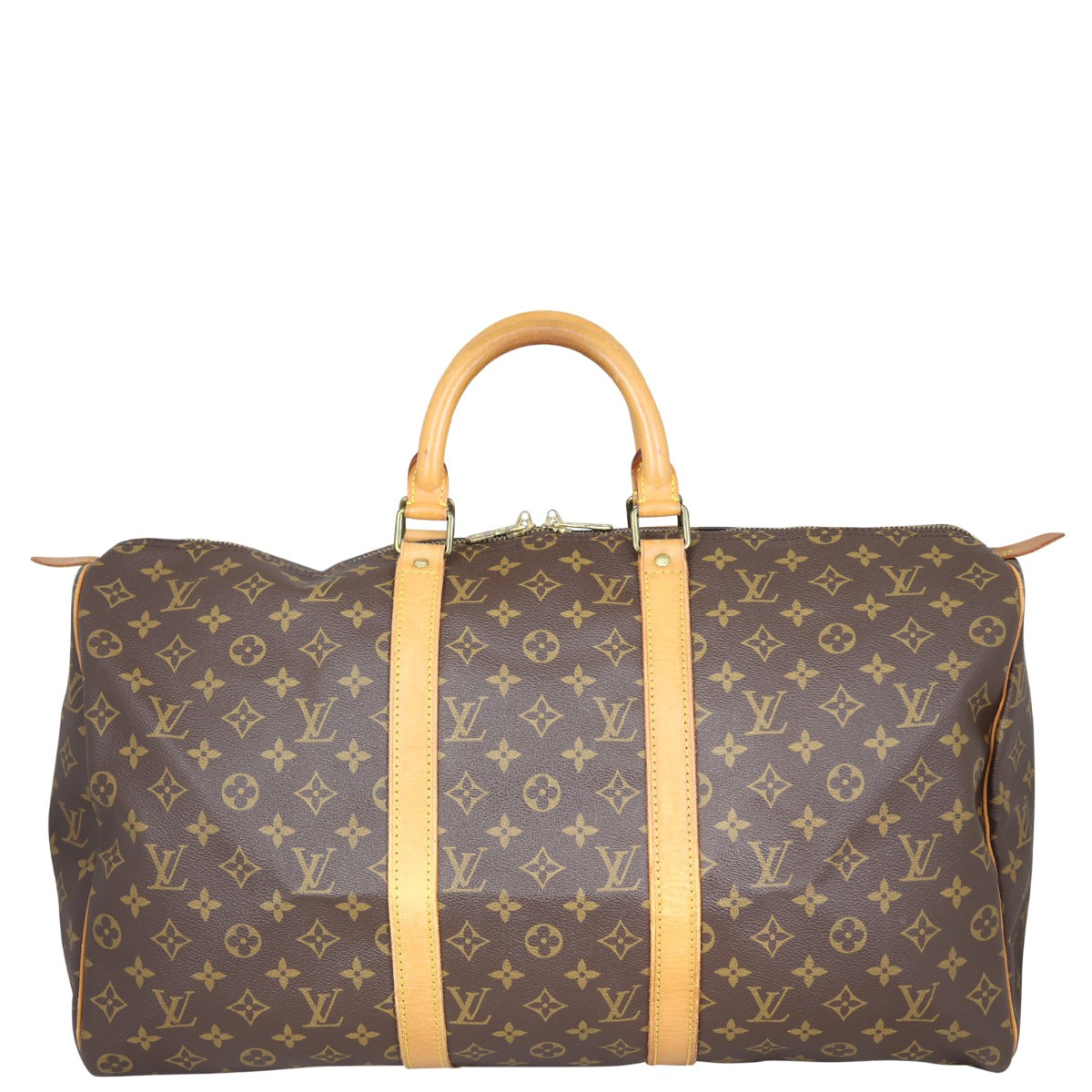 Louis Vuitton Keepall 50 Monogram Front
