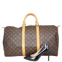 Louis Vuitton Keepall 50 Monogram Shoe
