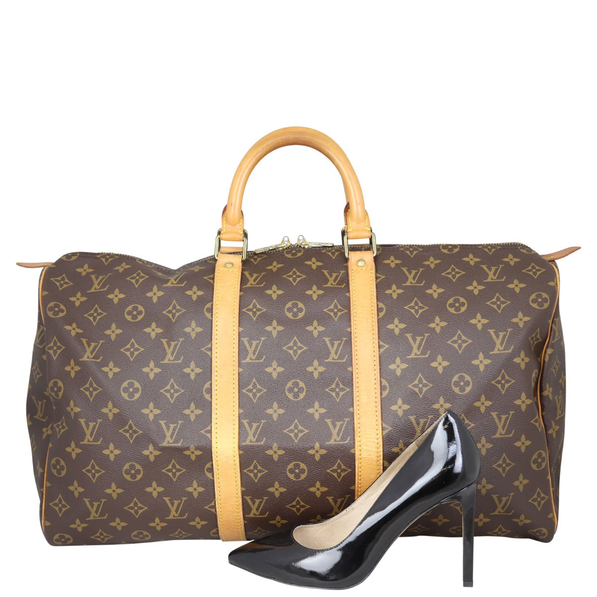Louis Vuitton Keepall 50 Monogram Shoe
