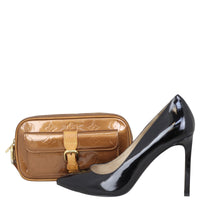 Louis Vuitton Christie Monogram Vernis Shoe
