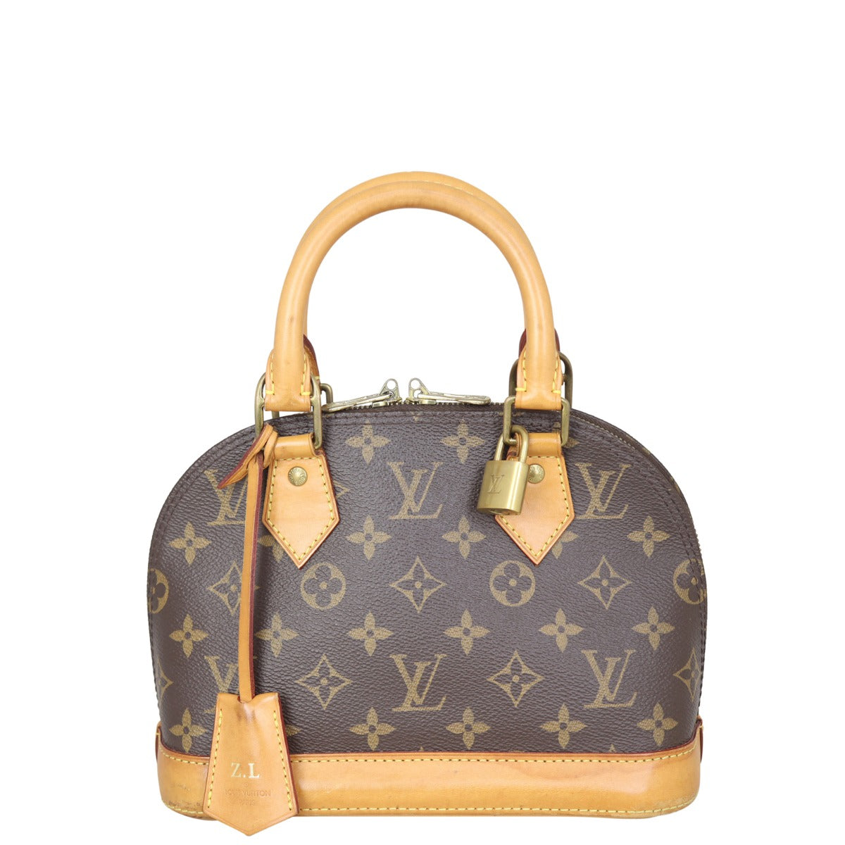 Louis Vuitton Alma BB Monogram Front
