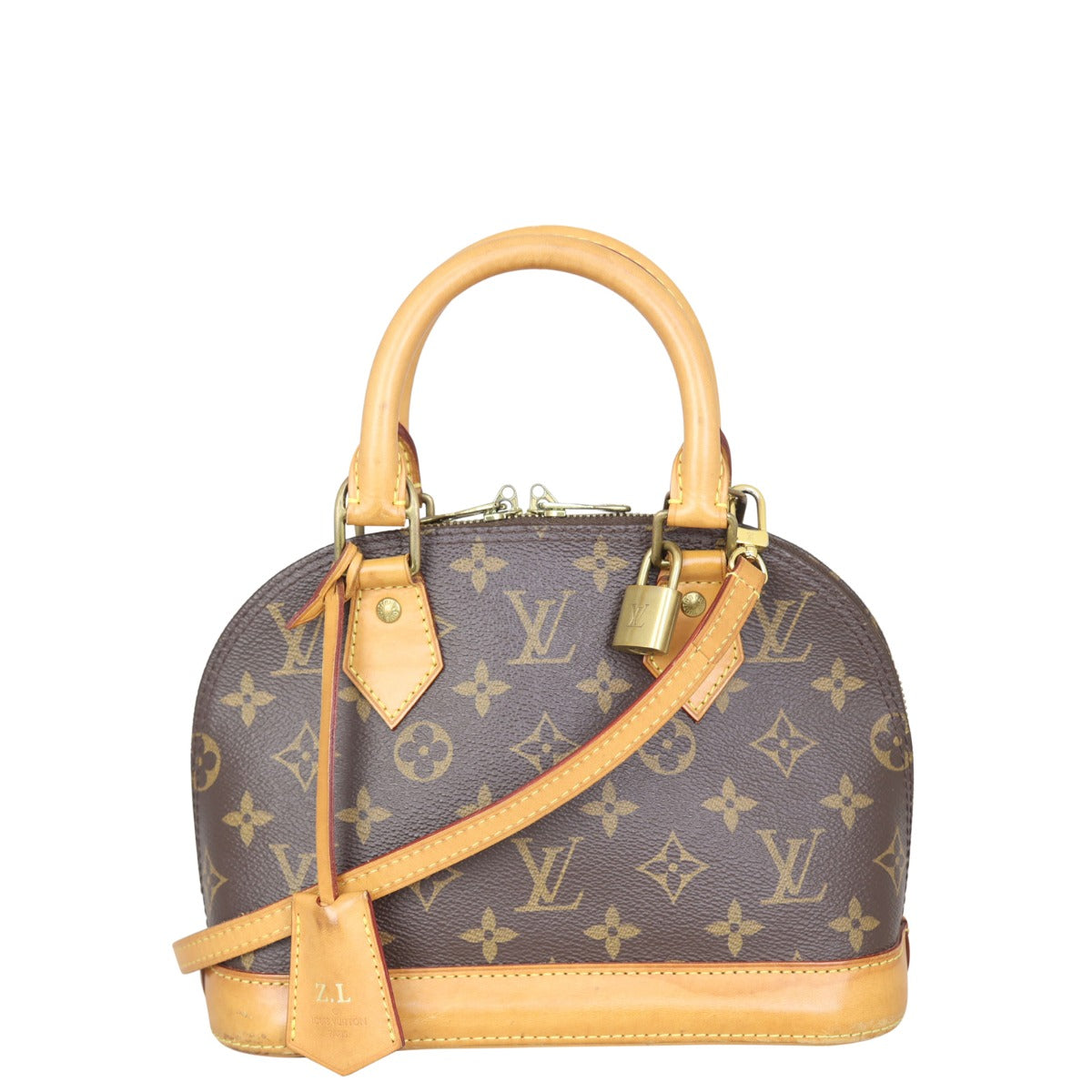 Louis Vuitton Alma BB Monogram Front
