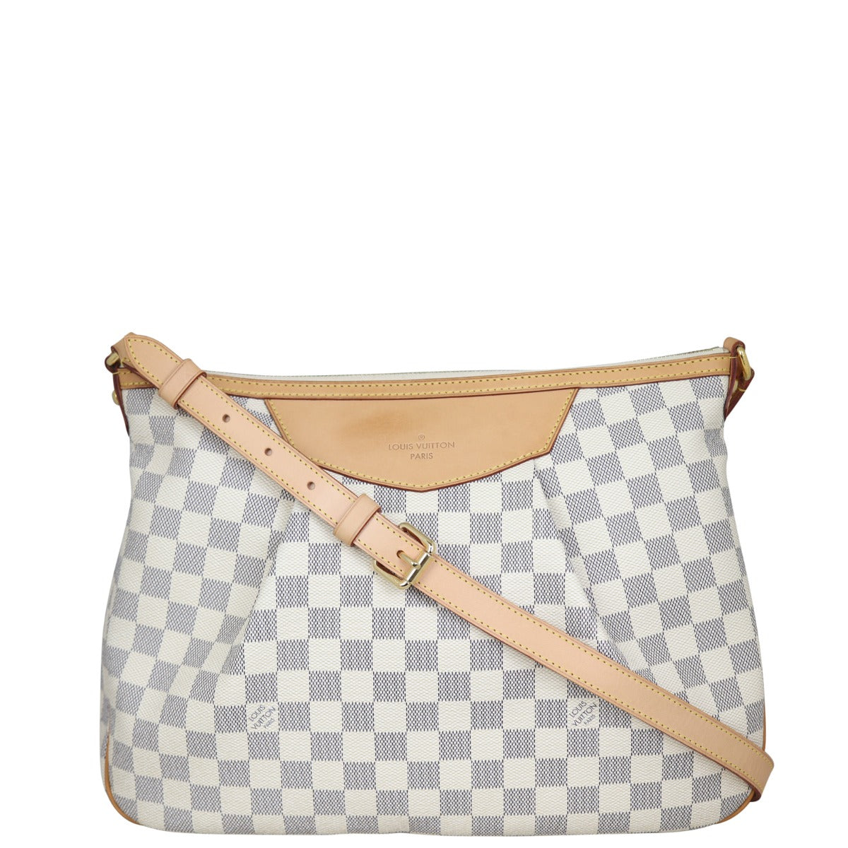 Louis Vuitton Siracusa MM Damier Azur Front

