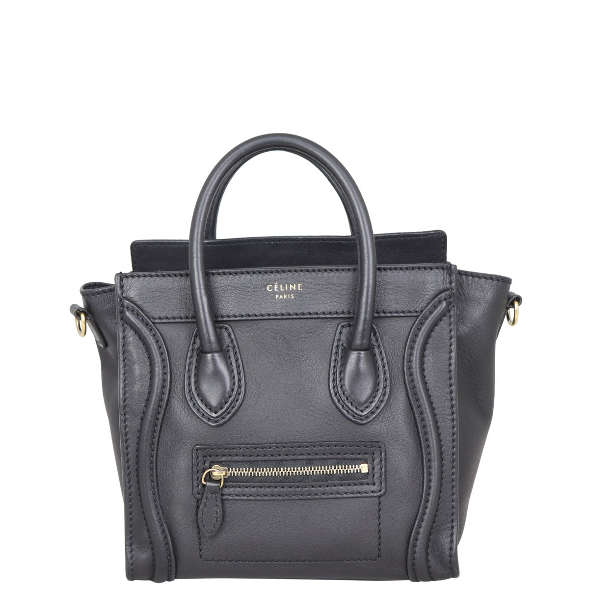 Celine Nano Luggage Tote Front
