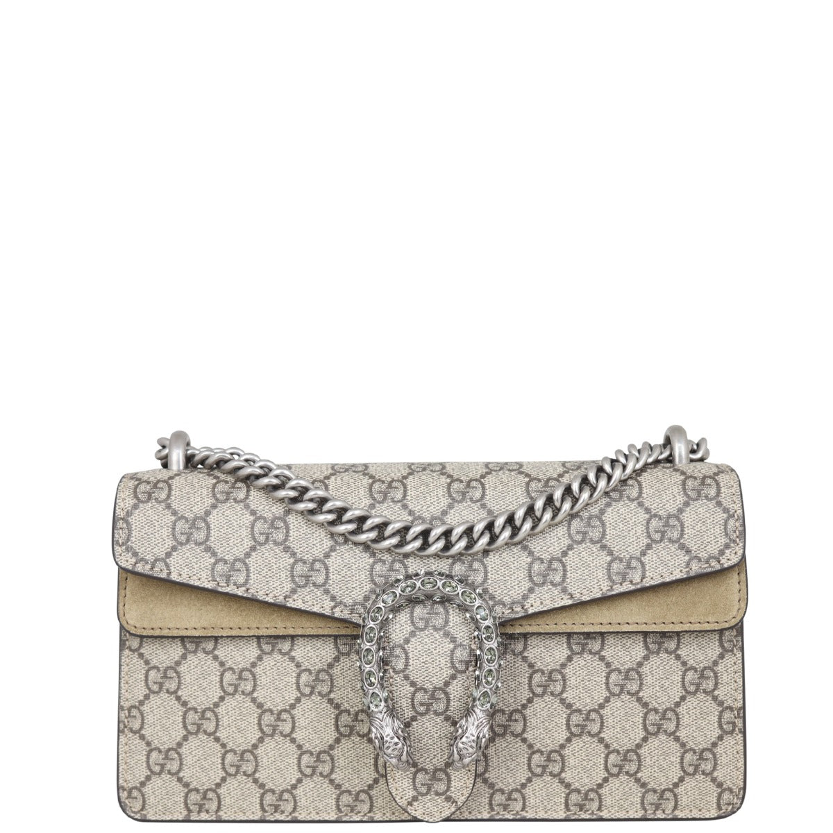 Gucci Dionysus GG Supreme Small Shoulder Bag Front
