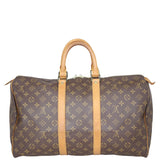 Louis Vuitton Keepall 45 Monogram Back
