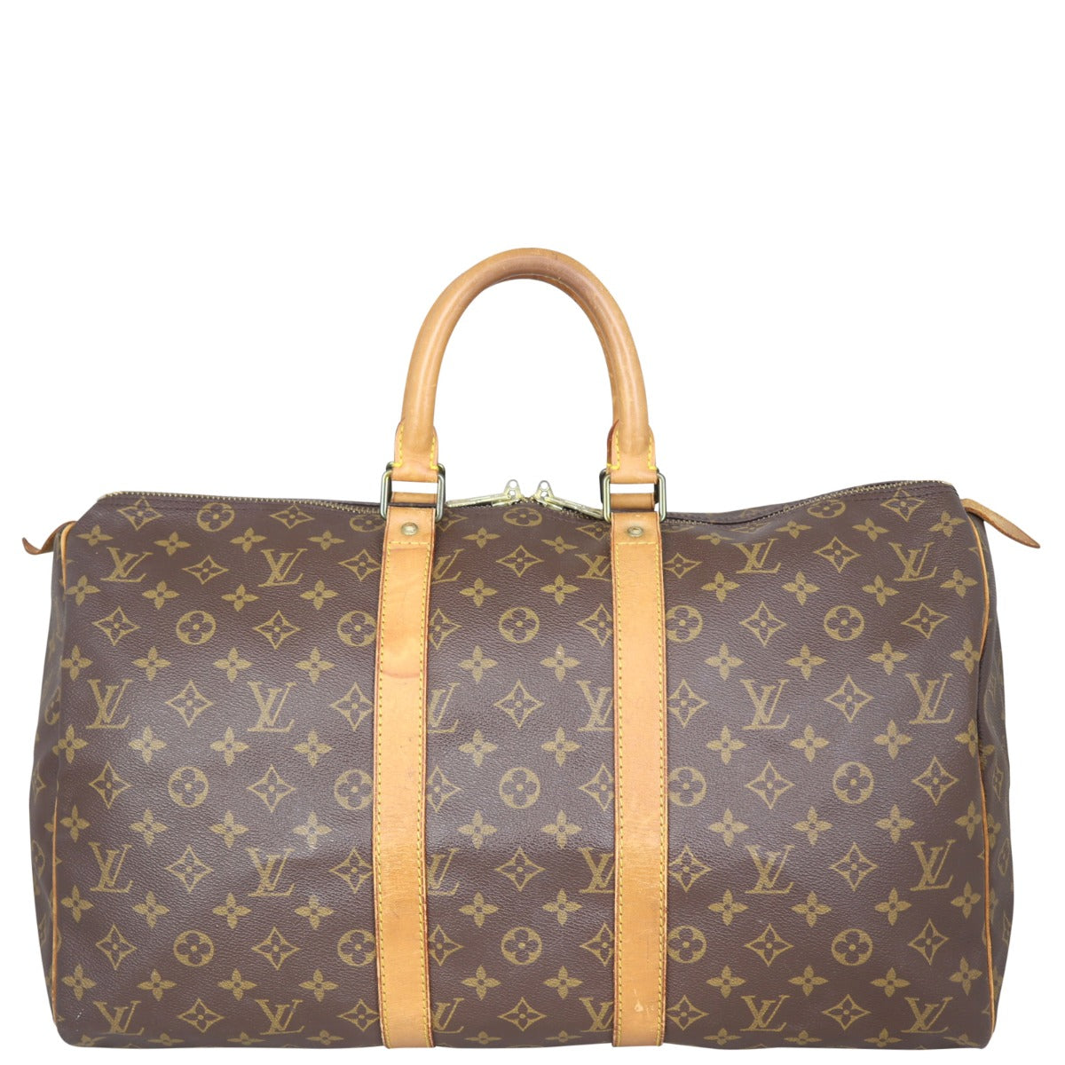 Louis Vuitton Keepall 45 Monogram Front
