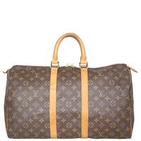 Louis Vuitton Keepall 45 Monogram Front
