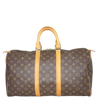Louis Vuitton Keepall 45 Monogram back