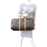 Louis Vuitton Keepall 45 Monogram mannequin