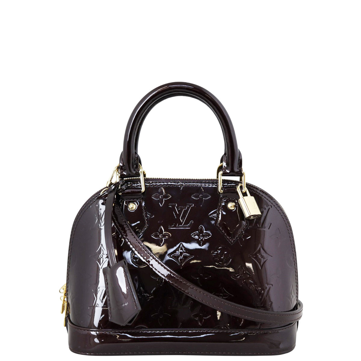 Louis Vuitton Alma BB Monogram Vernis Front
