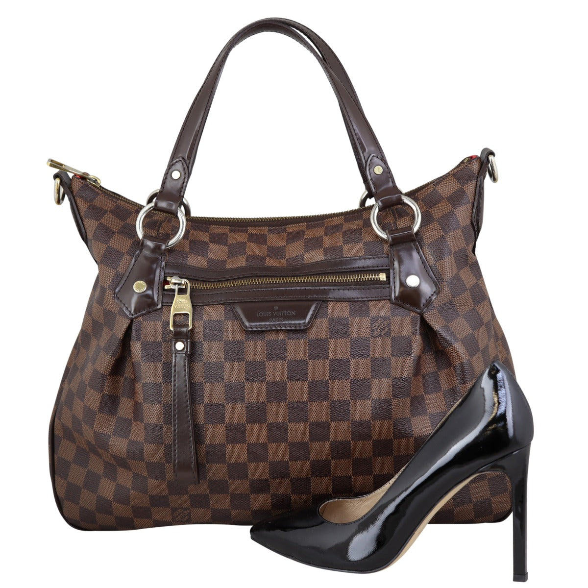 Louis Vuitton Evora MM Damier Ebene Shoe
