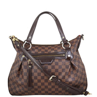 Louis Vuitton Evora MM Damier Ebene Front