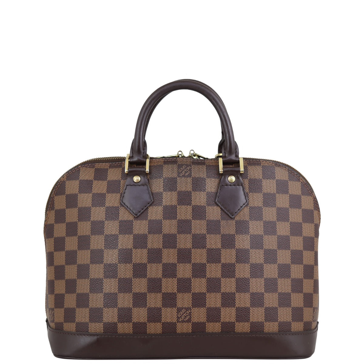 Louis Vuitton Alma PM Damier Ebene Back
