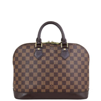Louis Vuitton Alma PM Damier Ebene Front
