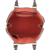 Louis Vuitton Alma PM Damier Ebene Whole interior
