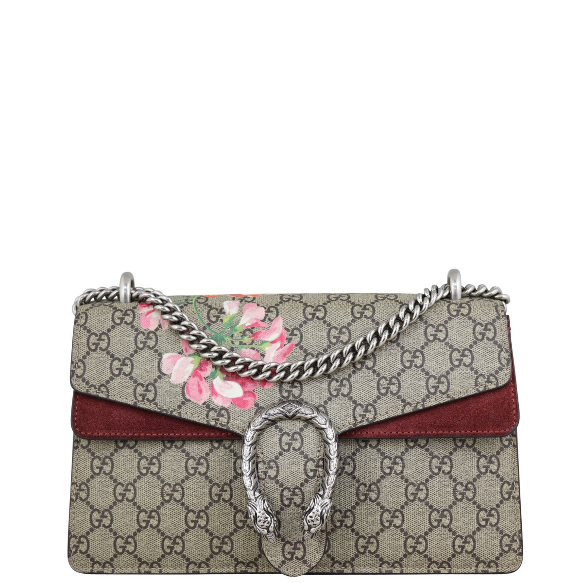 Gucci Dionysus GG Blooms Small Shoulder Bag Front
