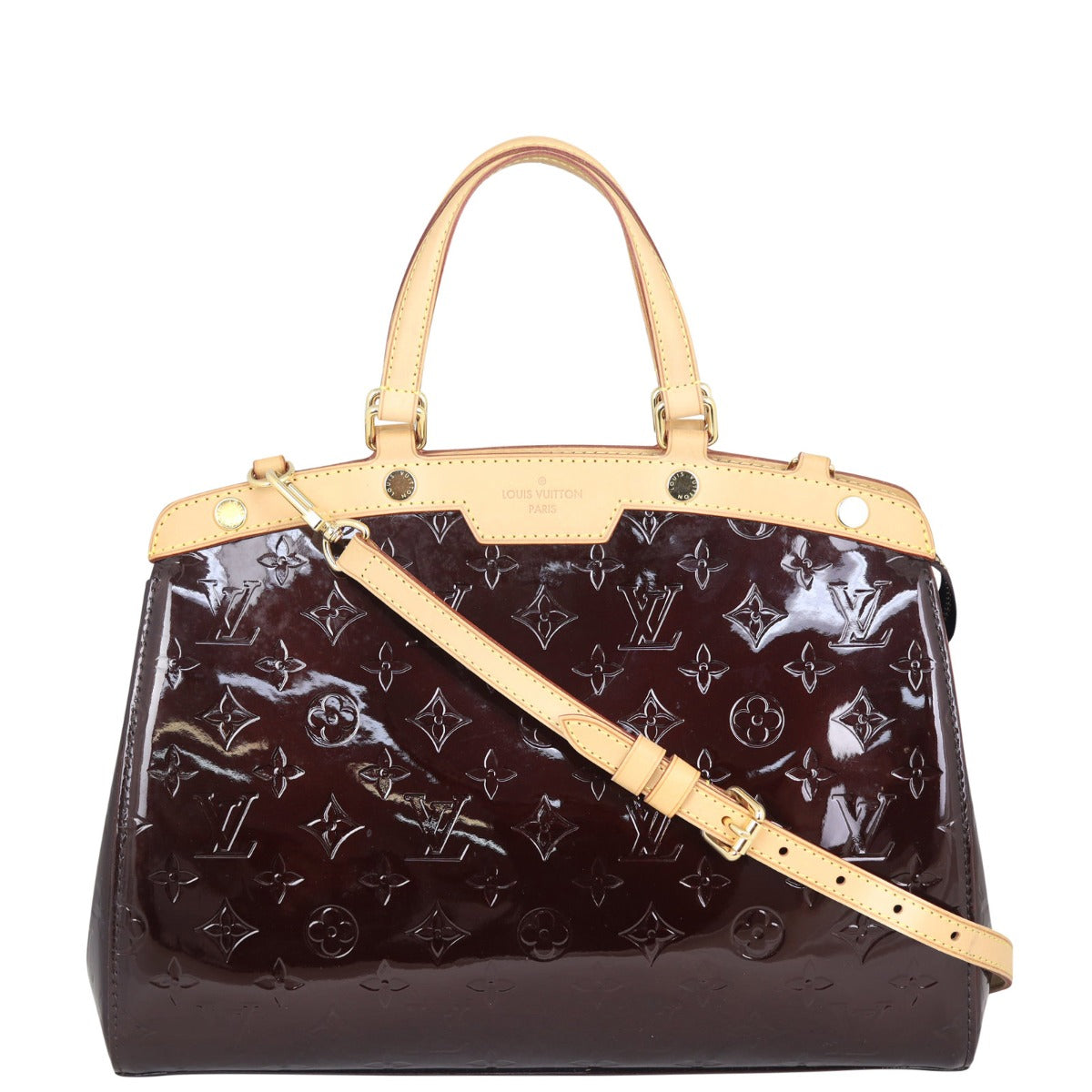 Louis Vuitton Brea MM Monogram Front with strap