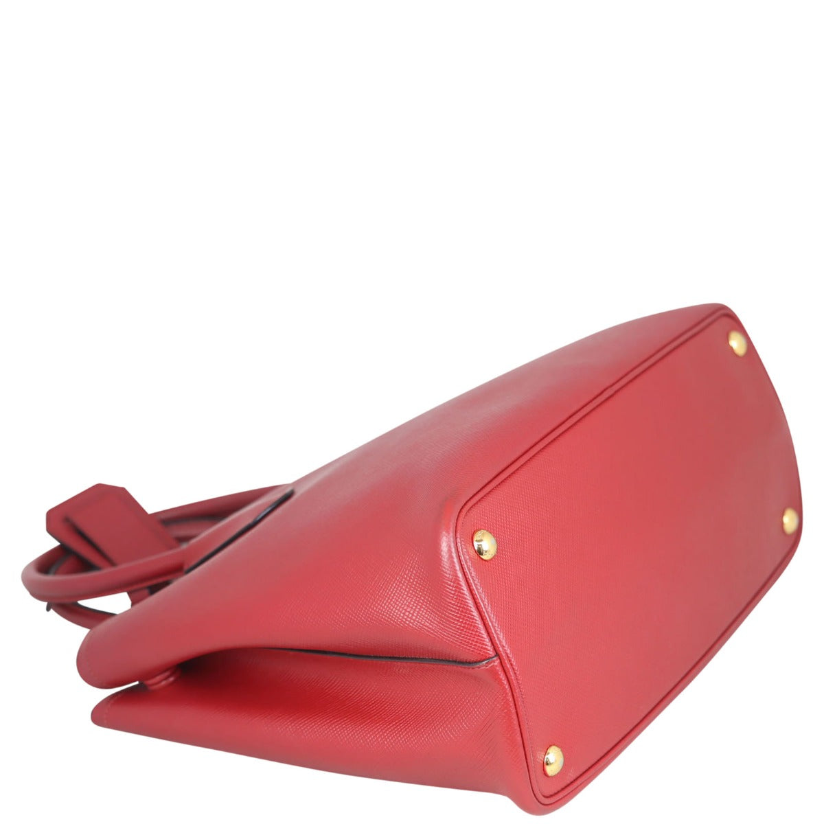 Prada Saffiano Cuir Double Bag Medium Corner distance