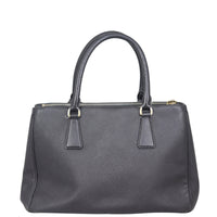 Prada Saffiano Lux Galleria Double Zip Tote Small Back