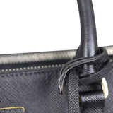 Prada Saffiano Lux Galleria Double Zip Tote Small Wear