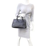 Prada Saffiano Lux Galleria Double Zip Tote Small Mannequin