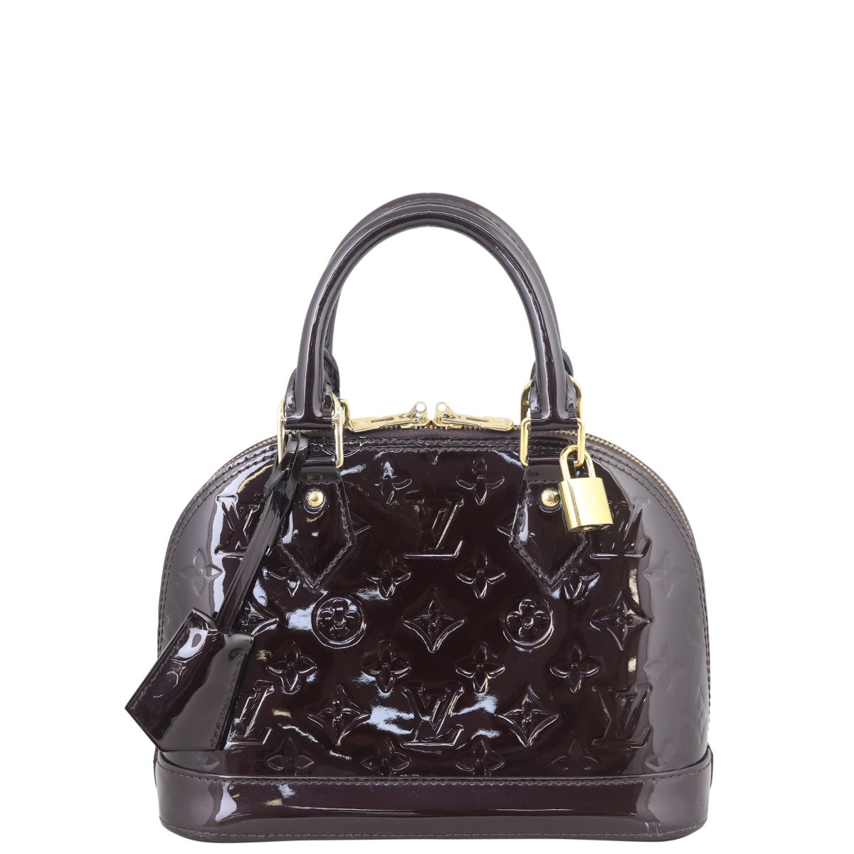 Louis Vuitton Alma BB Monogram Vernis Front
