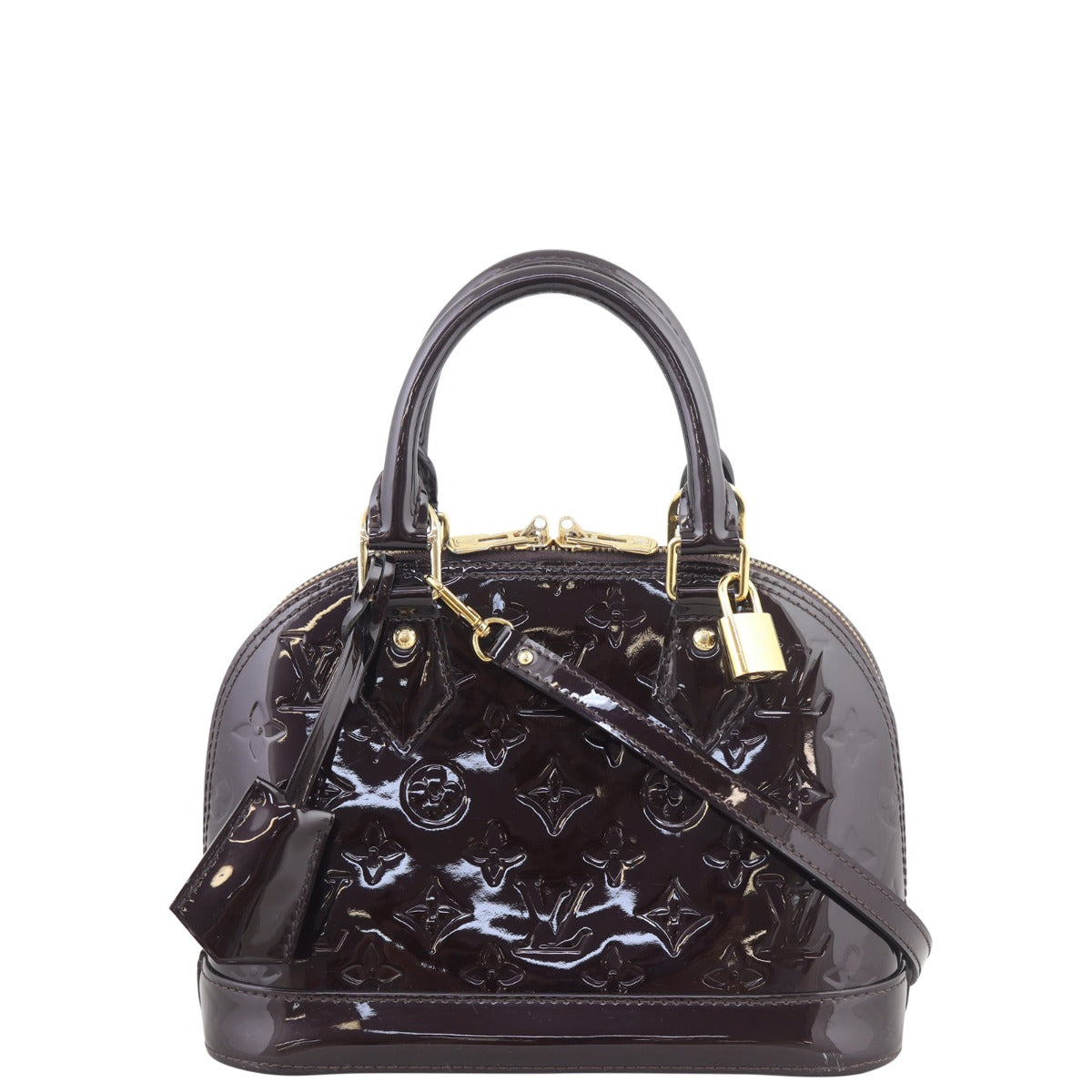 Louis Vuitton Alma BB Monogram Vernis Front
